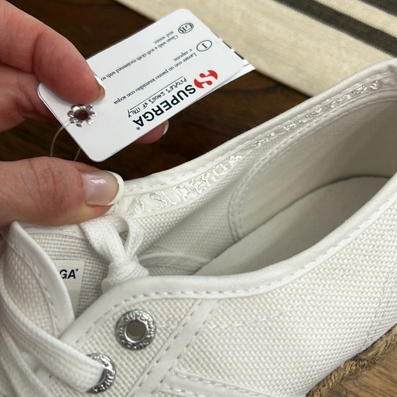 Brand NEW Superga Fantasia Espadrilles Sneakers Size 8 1/2 - Picture 4 of 6